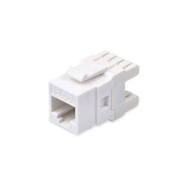 Belden 1-PORT MOD JACK 8W8P UTP, T568A/B CAT6 IP5 KEYCONNECT, TIA606 BLUE AX101326 - main